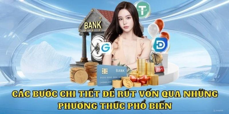 Quy trình thực hiện việc rút tiền Ko66